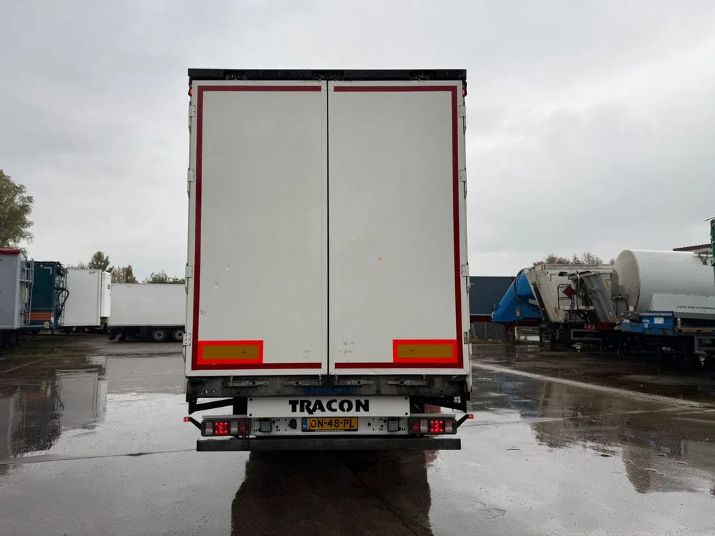 Tracon Schuifzeilen/Schuifdak Hardhouten vloer Gegalvaniseerd 270H