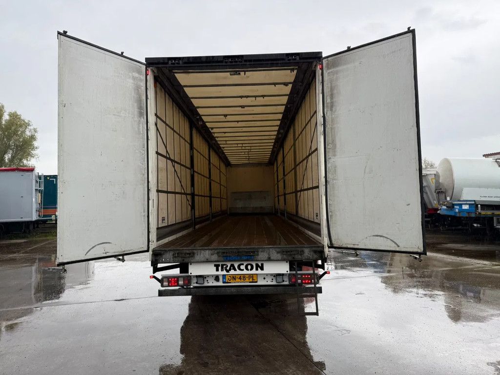 Tracon Schuifzeilen/Schuifdak Hardhouten vloer Gegalvaniseerd 270H