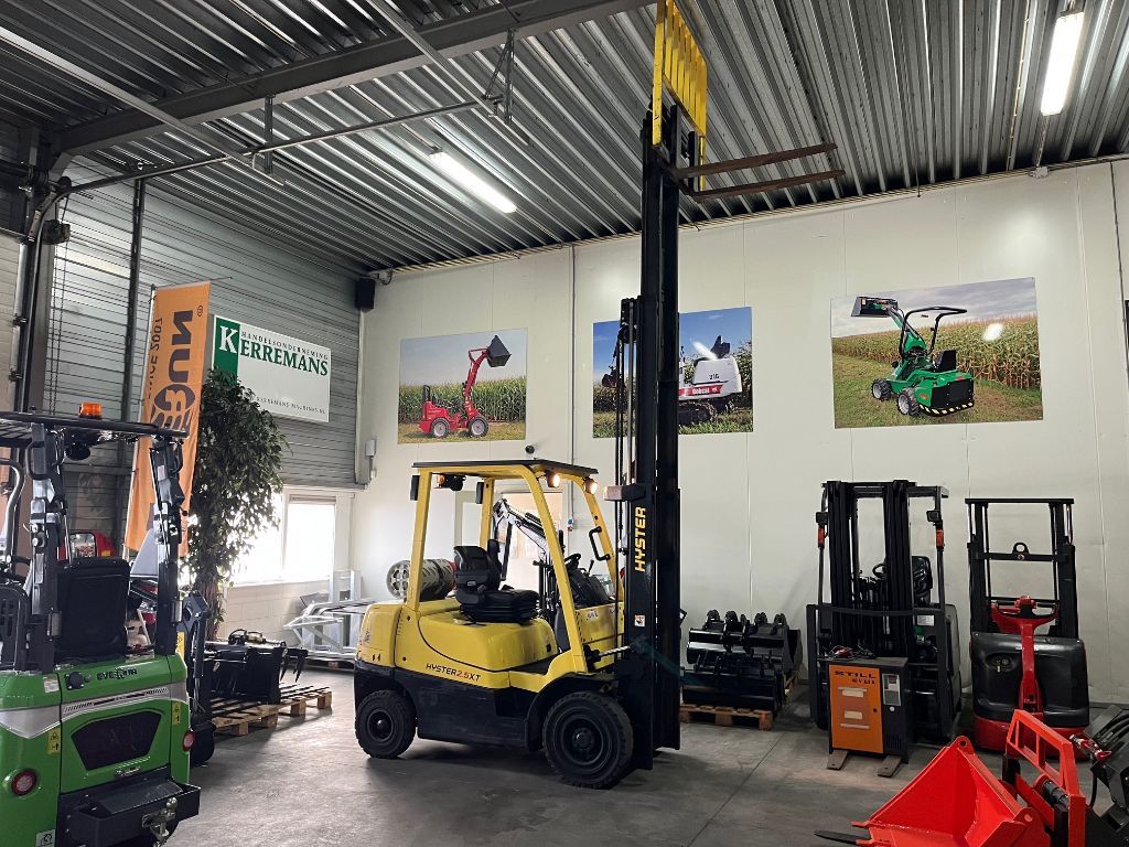 HYSTER H2.5XT Heftruck, Triplo,Freelift,Sideshift, LPG, Bj 2017.