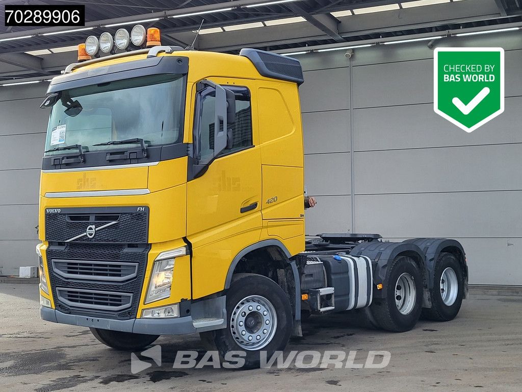 Volvo FH 420 6X4 2x Tanks PTO Hydrauliek Euro 6