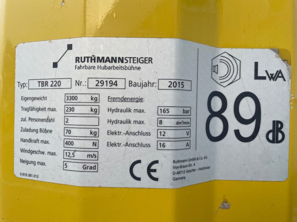 Ruthmann TBR 220