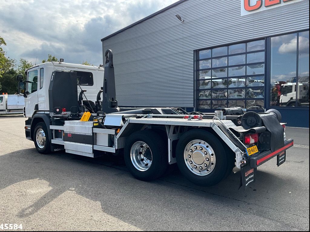 Scania P 340 Euro 6 CNG 21 Ton haakarmsysteem Just 140.611 km!