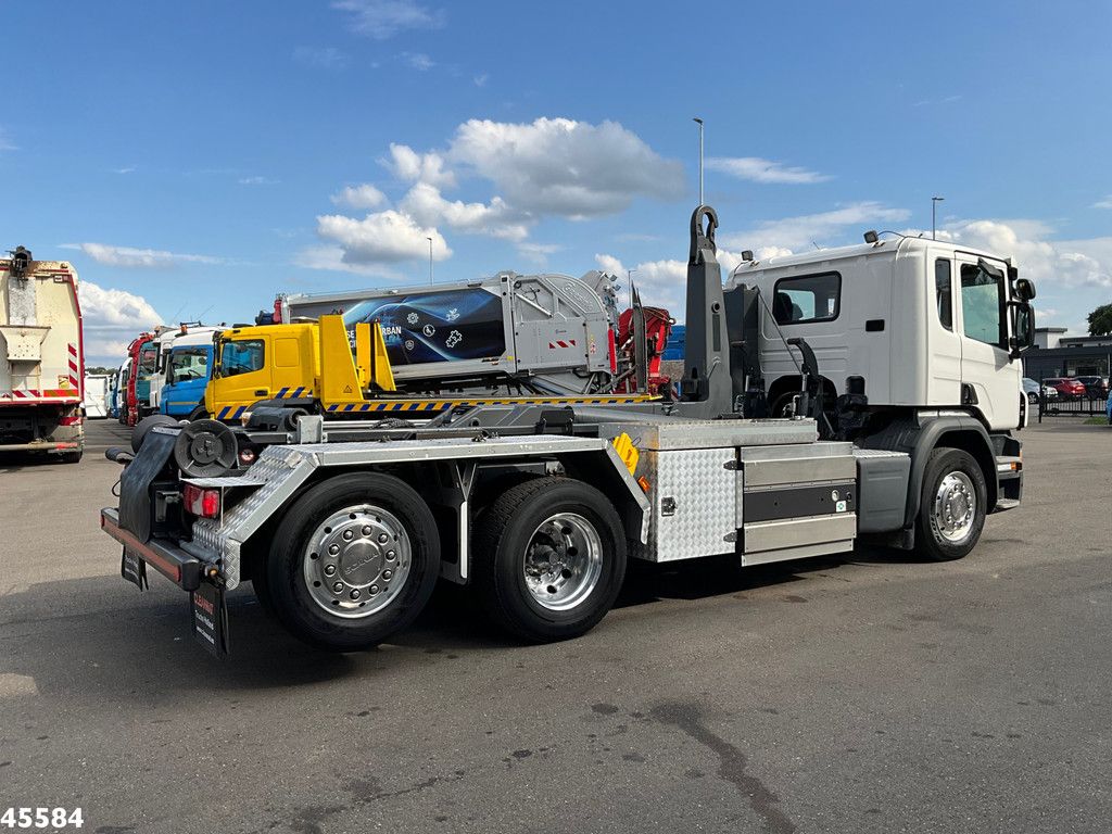 Scania P 340 Euro 6 CNG 21 Ton haakarmsysteem Just 140.611 km!