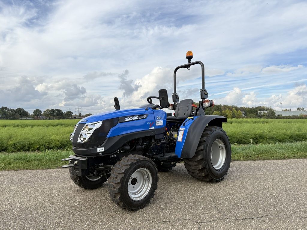 Solis 20 4WD minitractor met stuurbekrachtiging