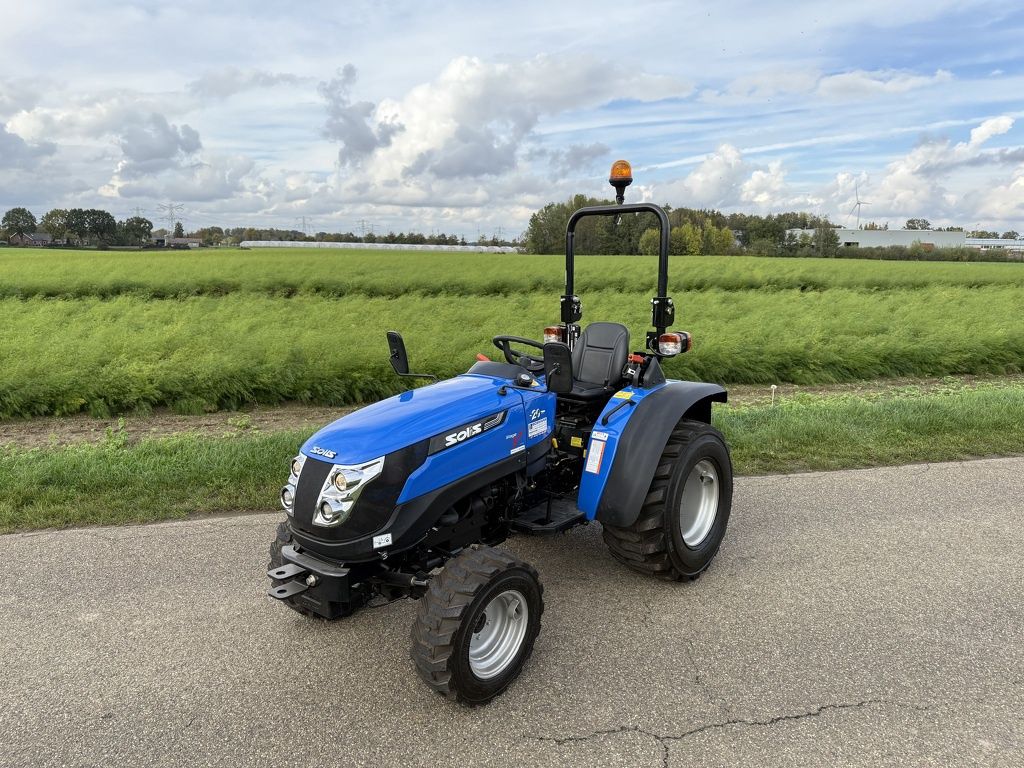 Solis 20 4WD minitractor met stuurbekrachtiging