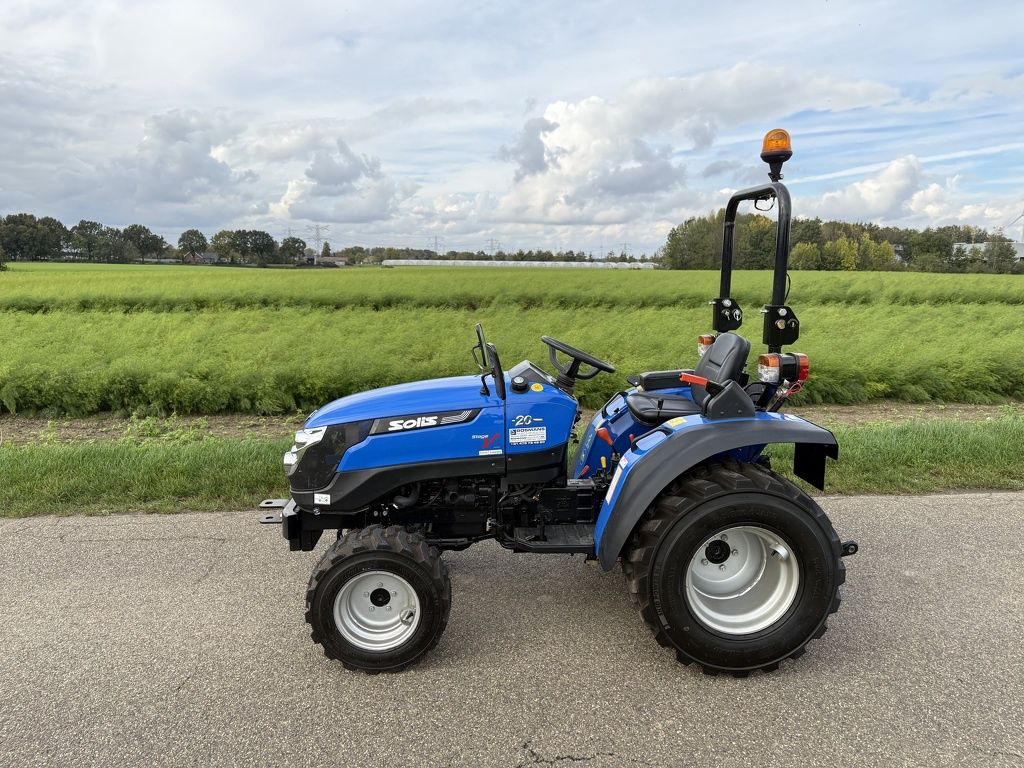 Solis 20 4WD minitractor met stuurbekrachtiging