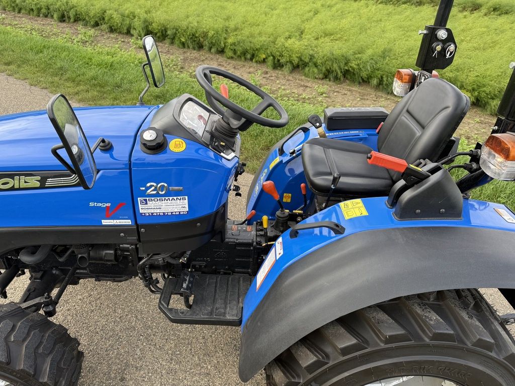 Solis 20 4WD minitractor met stuurbekrachtiging