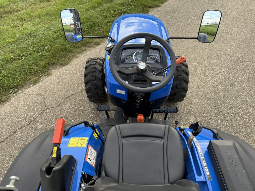 Solis 20 4WD minitractor met stuurbekrachtiging