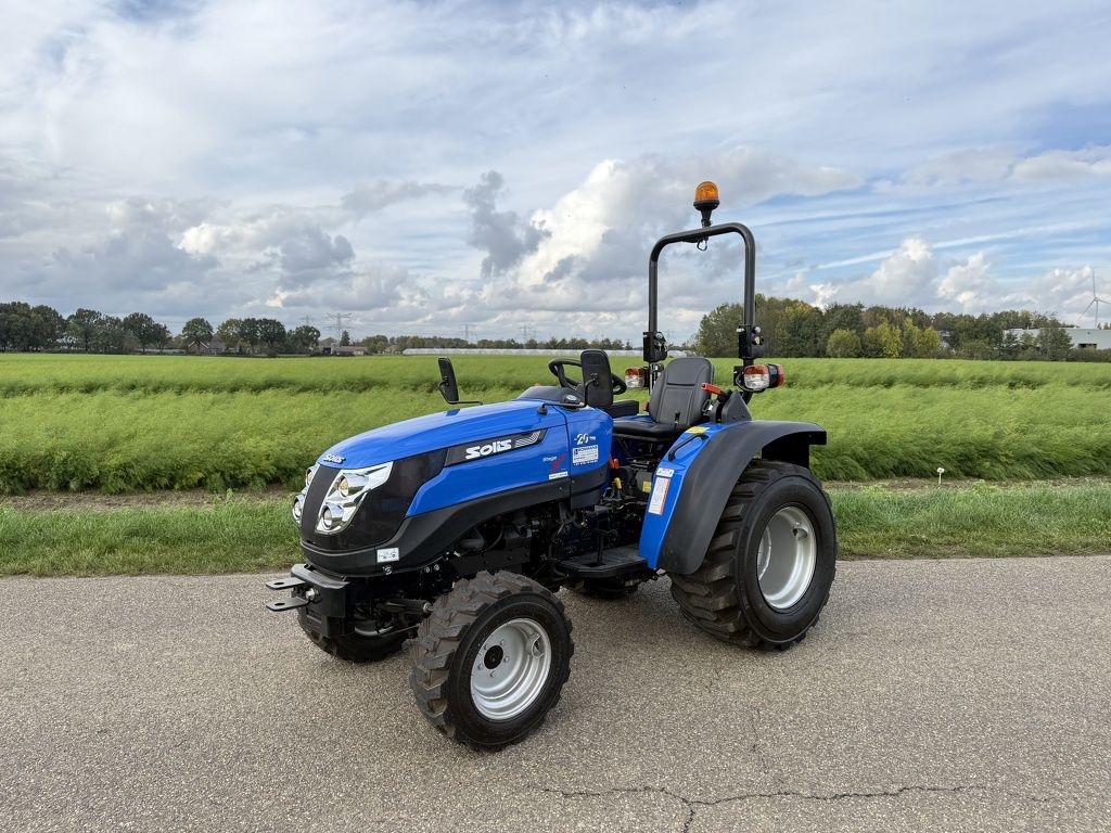 Solis 20 4WD minitractor met stuurbekrachtiging