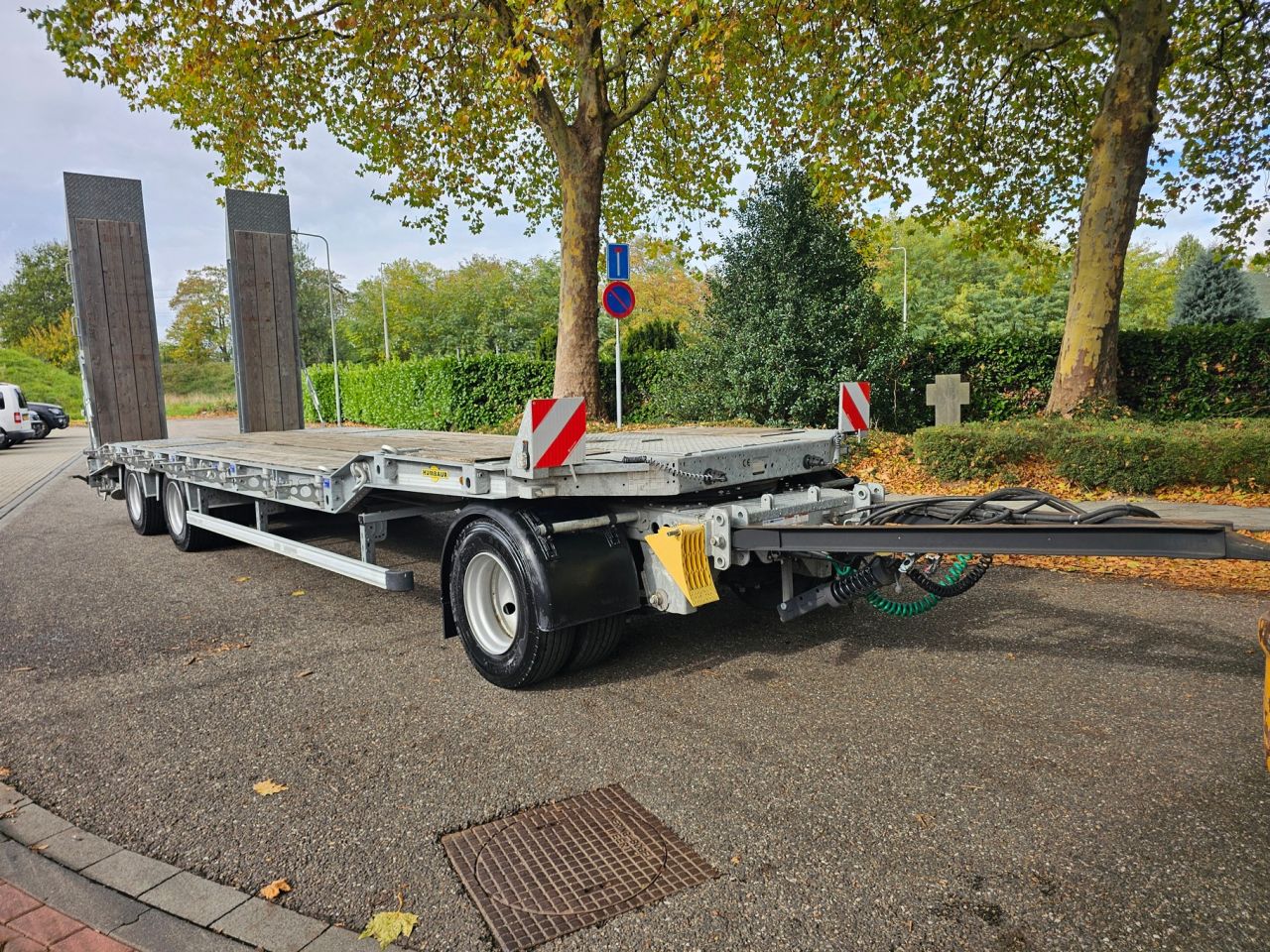 Humbaur HTD30 Met Hydraulische Rampen