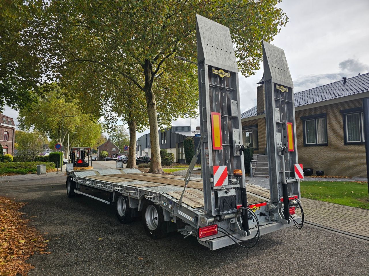 Humbaur HTD30 Met Hydraulische Rampen