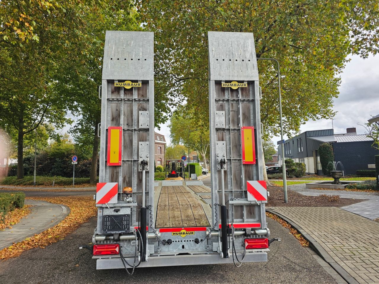 Humbaur HTD30 Met Hydraulische Rampen