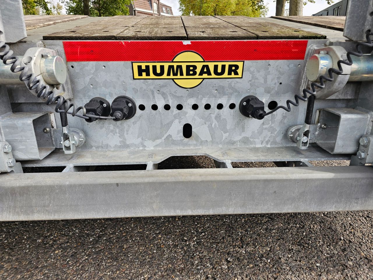 Humbaur HTD30 Met Hydraulische Rampen