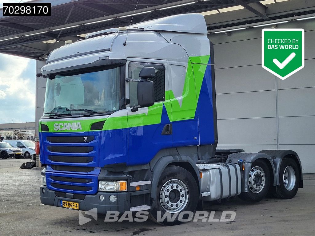 Scania R R410 6X2 NL-Truck 2xTanks Lift+Lenkachse Standklima Euro 6