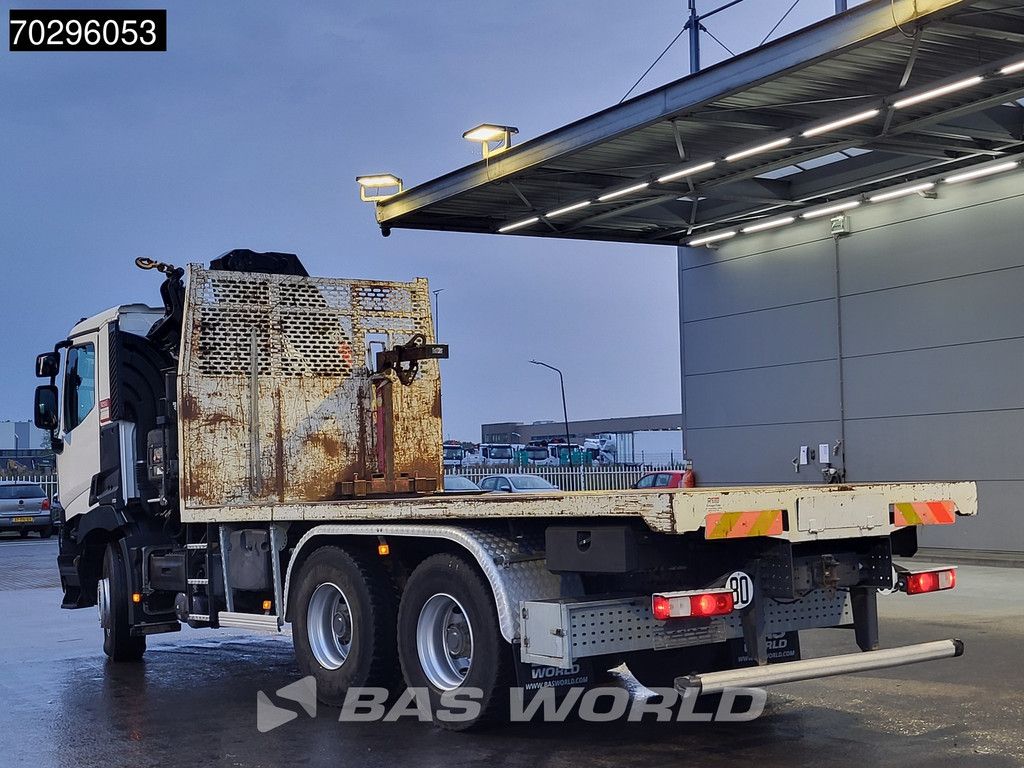 Renault C 430 6X4 HIAB 188 ES-3 X-HIDUO Crane Retarder Steelsuspension Big-Axle Euro 6