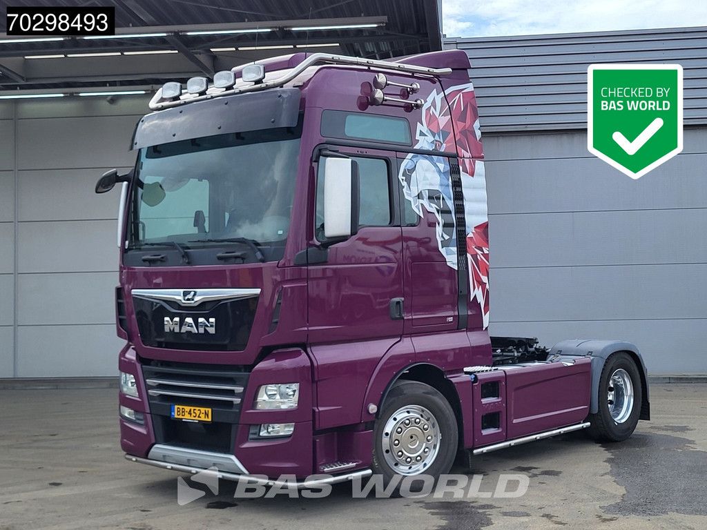 MAN TGX TGX 18.580 4X2 NL-Truck APK 07-2026 XXL Retarder 2x Tanks Standklima Xenon ACC Navi
