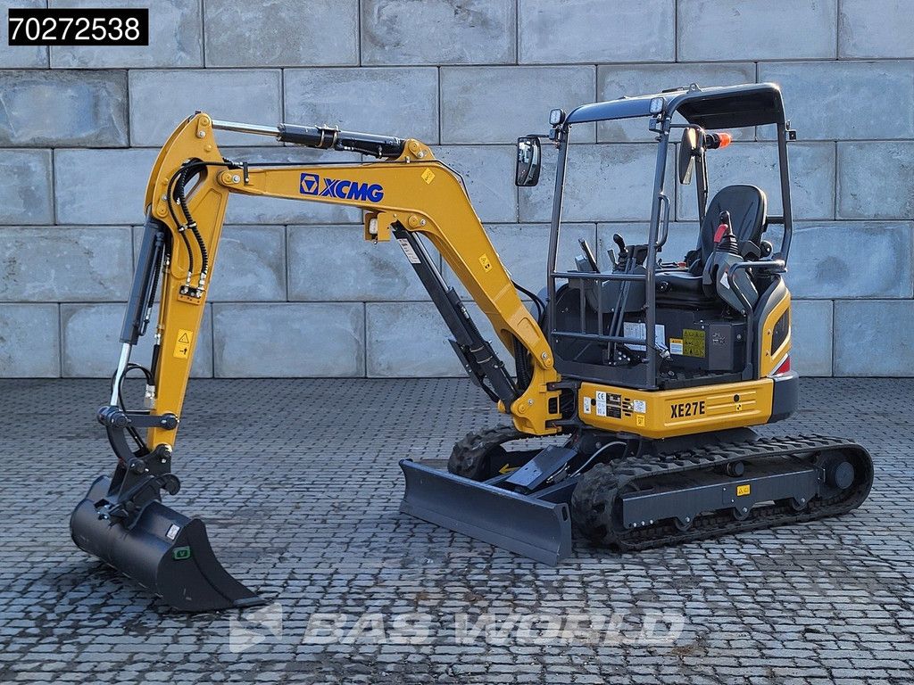 XCMG XE27 E 2 YEARS FACTORY WARRANTY - KUBOTA ENGINE