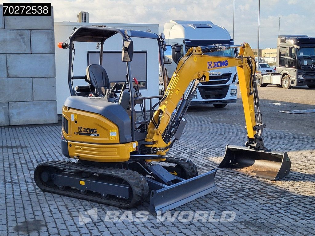 XCMG XE27 E 2 YEARS FACTORY WARRANTY - KUBOTA ENGINE