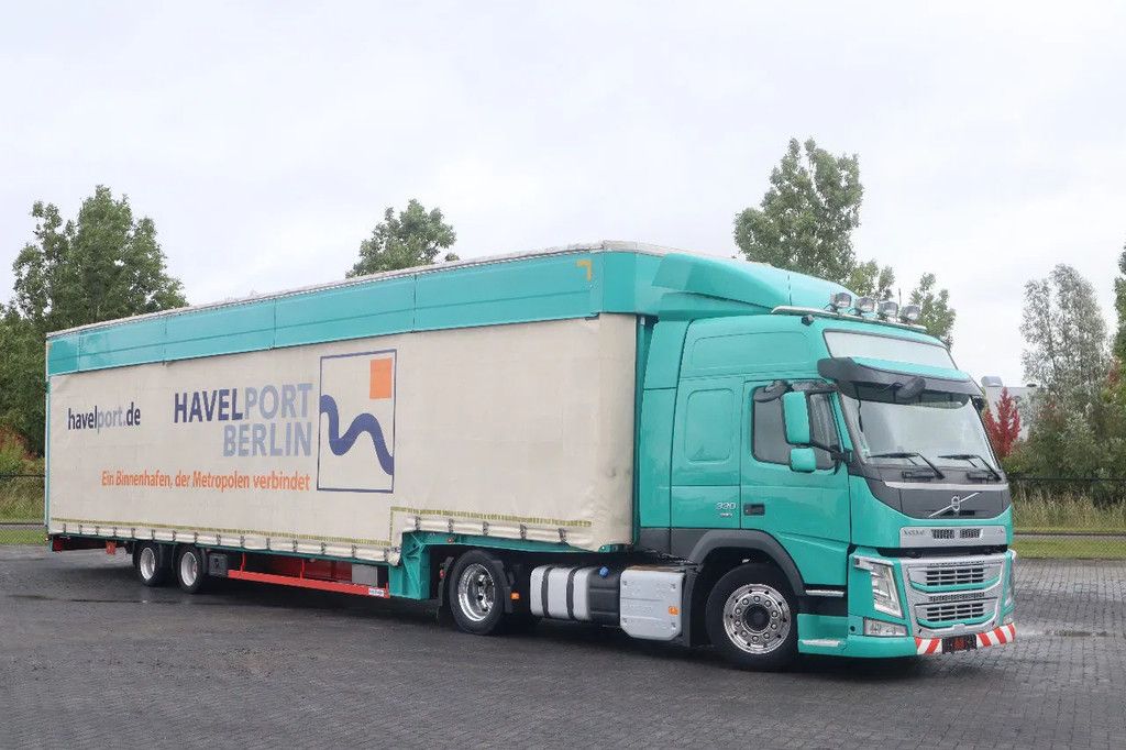 Meusburger FM 330 2-AXLE | HYDR HEBEDACH | VOLVO FM330 LOWDECK