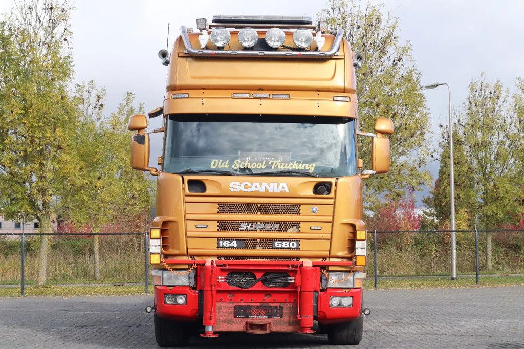 Scania R164-580 V8 8X2 | COPMA 990 | JIB | 6+4 EXT | WINCH | REMOTE