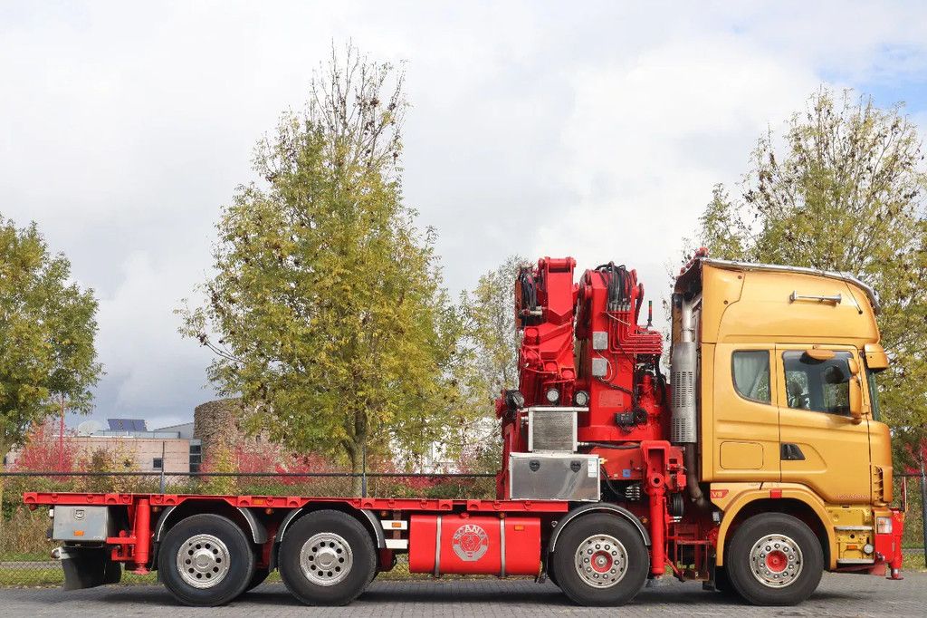 Scania R164-580 V8 8X2 | COPMA 990 | JIB | 6+4 EXT | WINCH | REMOTE