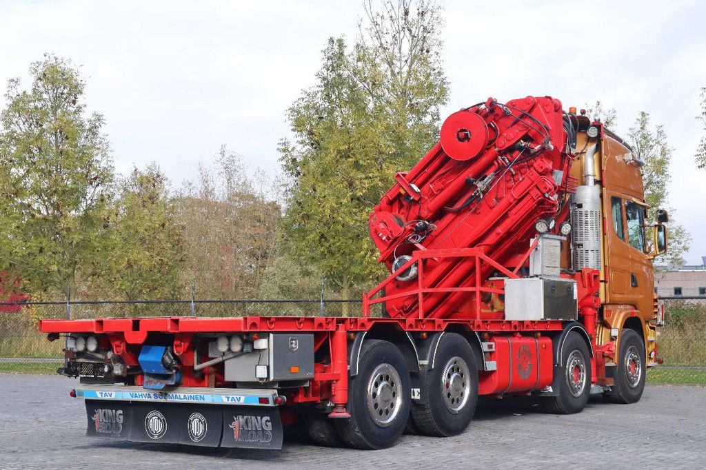 Scania R164-580 V8 8X2 | COPMA 990 | JIB | 6+4 EXT | WINCH | REMOTE