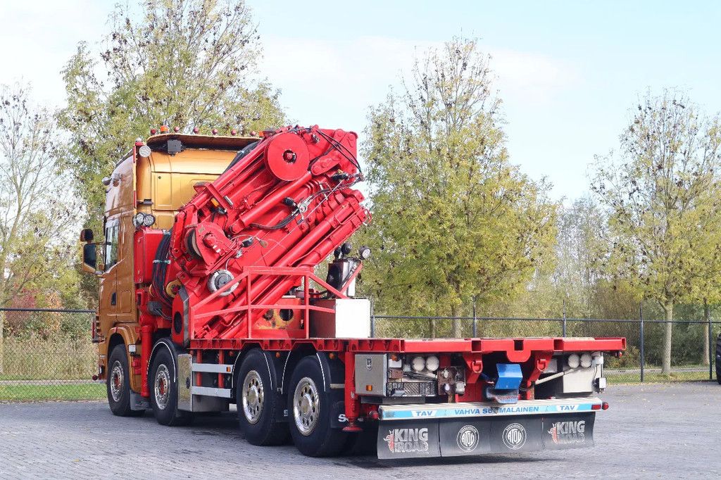 Scania R164-580 V8 8X2 | COPMA 990 | JIB | 6+4 EXT | WINCH | REMOTE