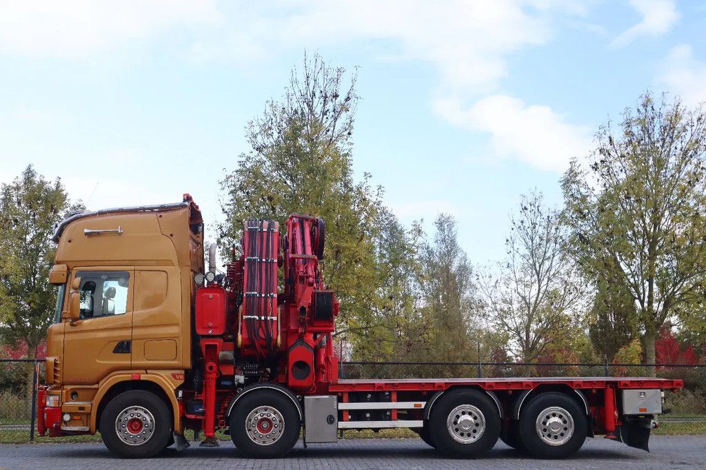 Scania R164-580 V8 8X2 | COPMA 990 | JIB | 6+4 EXT | WINCH | REMOTE