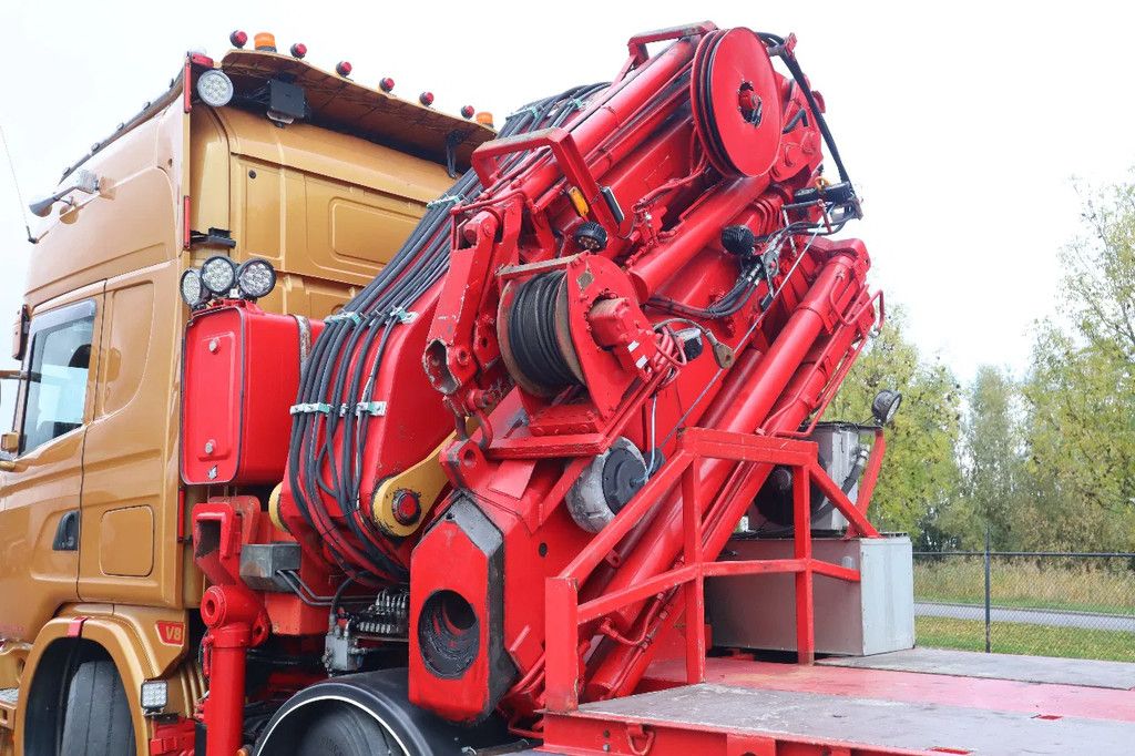 Scania R164-580 V8 8X2 | COPMA 990 | JIB | 6+4 EXT | WINCH | REMOTE