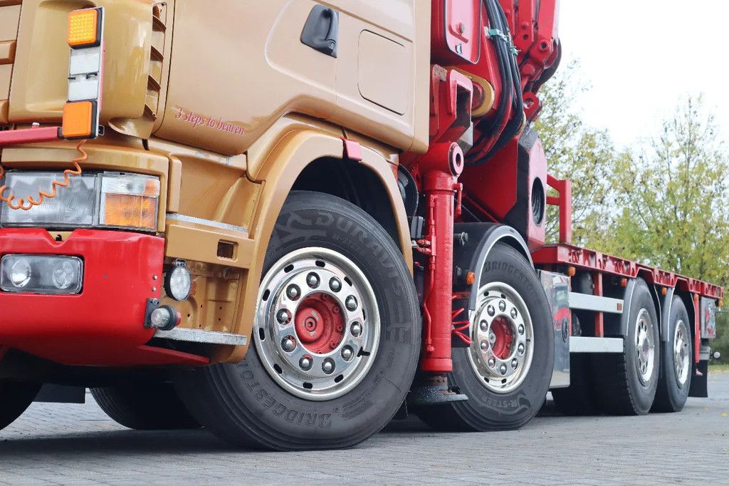 Scania R164-580 V8 8X2 | COPMA 990 | JIB | 6+4 EXT | WINCH | REMOTE