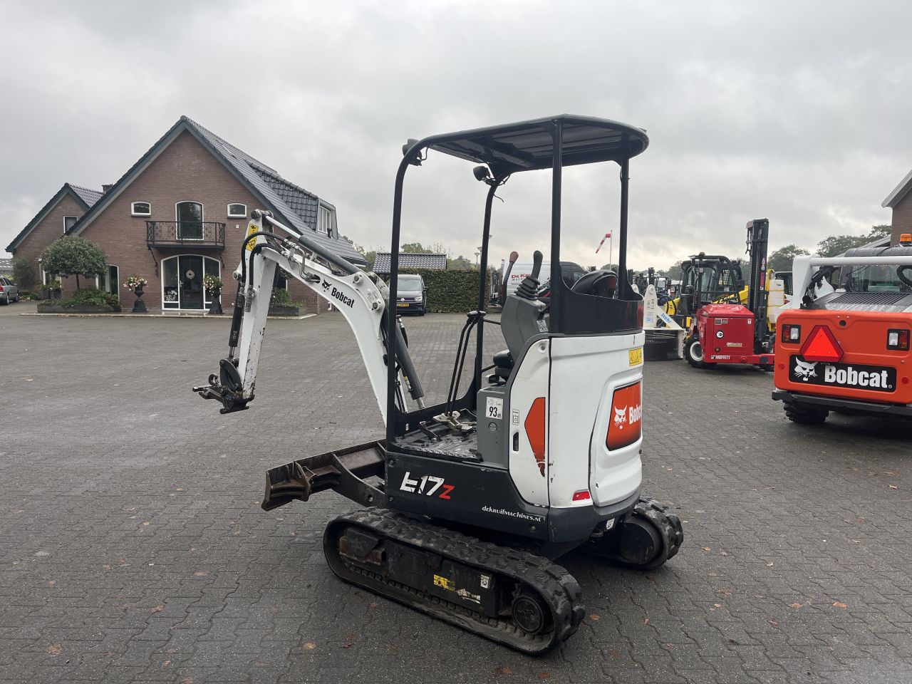 Bobcat E17z, binnendraaier, bj.2019