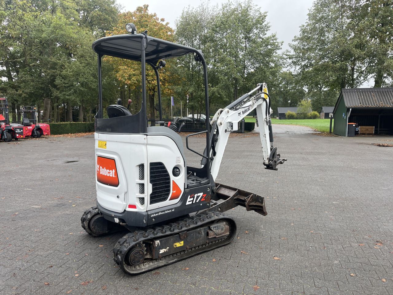 Bobcat E17z, binnendraaier, bj.2019