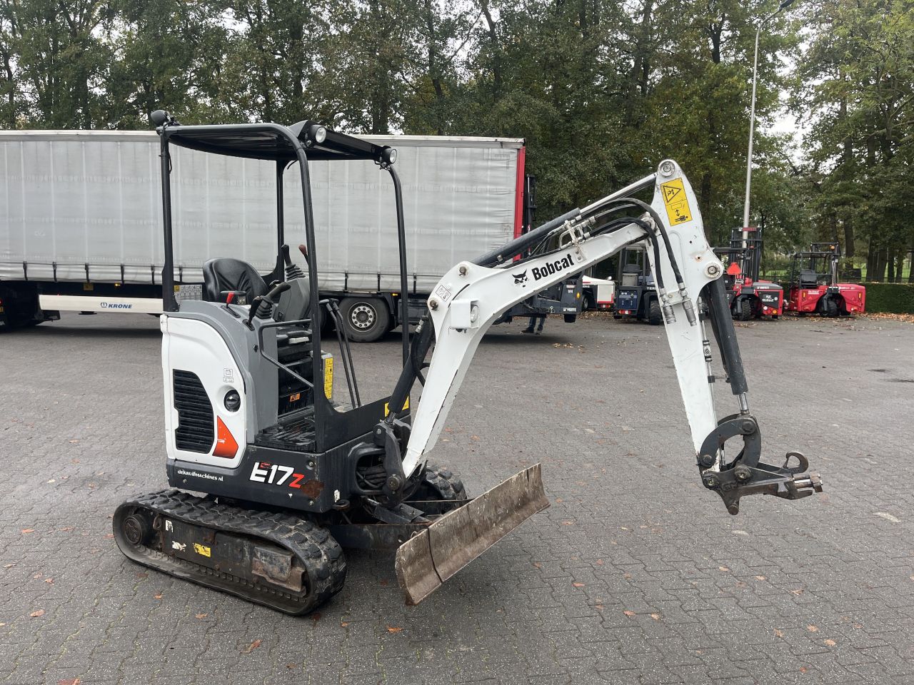 Bobcat E17z, binnendraaier, bj.2019