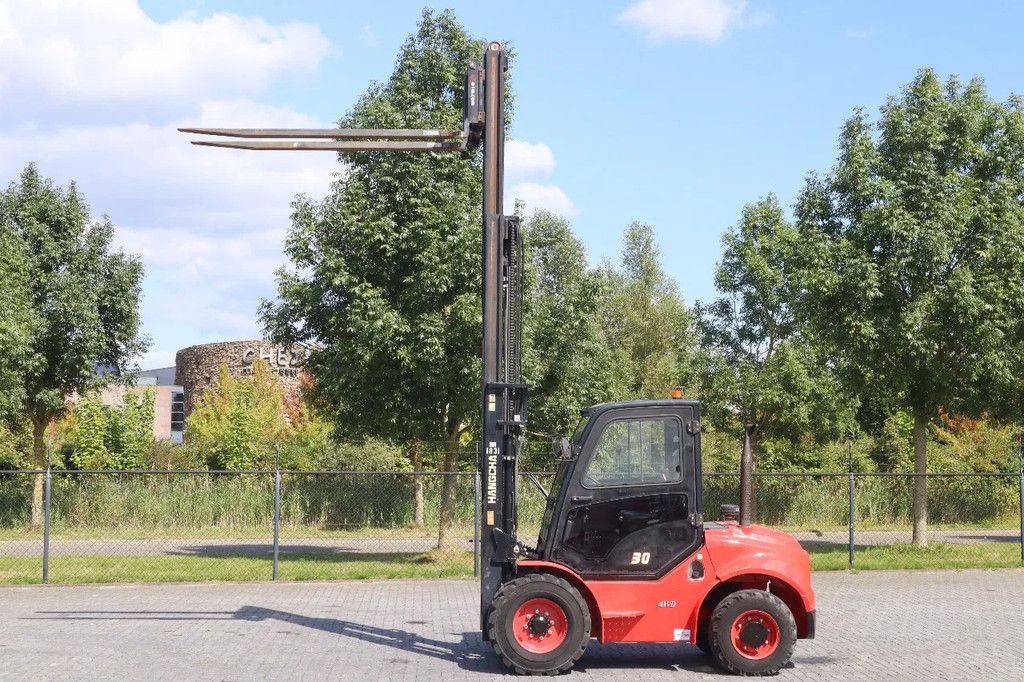 Hangcha CPCD30 - XW43C-RT4 | 4X4 | TRIPLEX | SIDESHIFT | SPREADERS