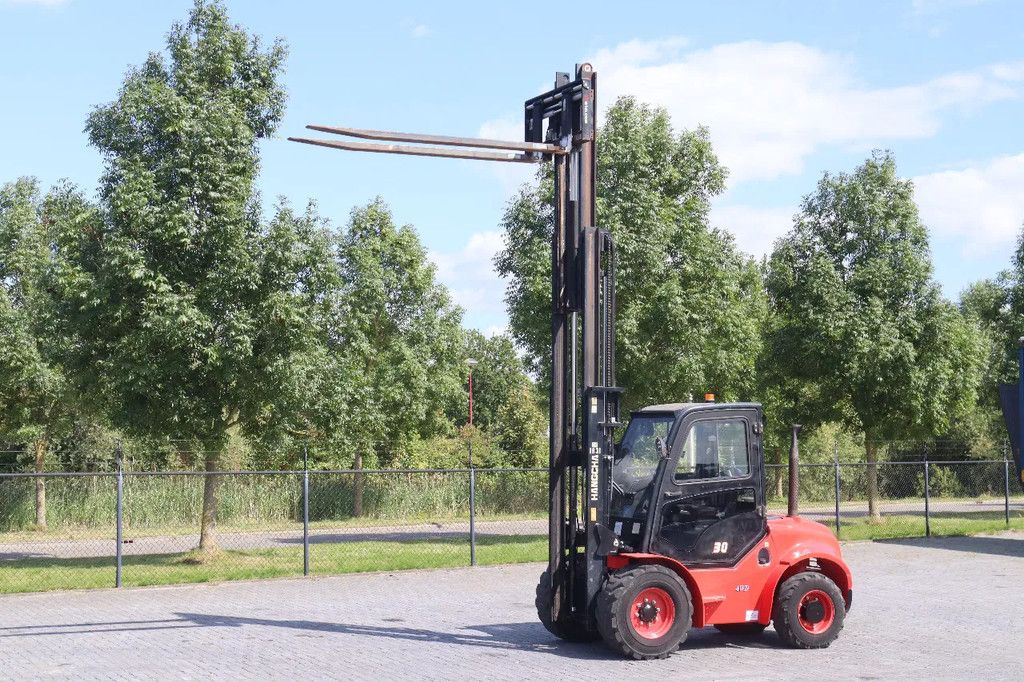 Hangcha CPCD30 - XW43C-RT4 | 4X4 | TRIPLEX | SIDESHIFT | SPREADERS