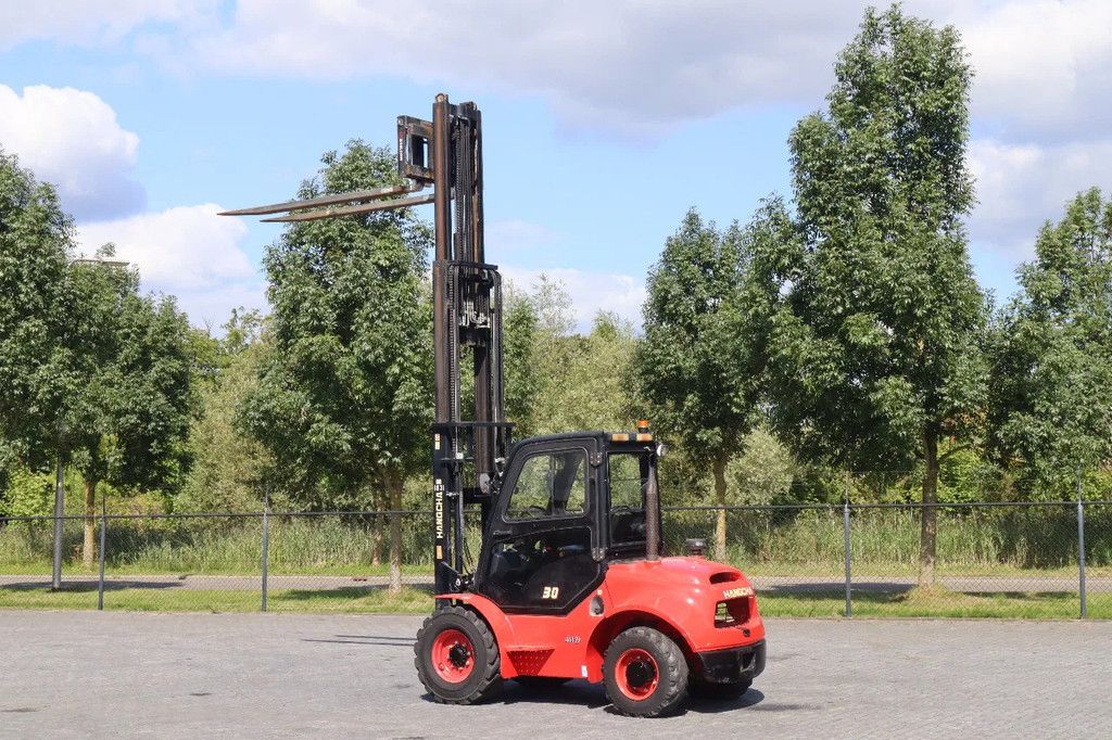 Hangcha CPCD30 - XW43C-RT4 | 4X4 | TRIPLEX | SIDESHIFT | SPREADERS
