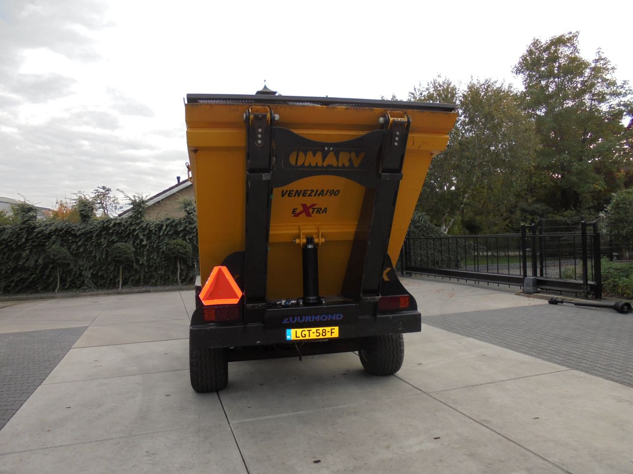Omarv venezia 190E Xtra maai-laadwagen/klepelmaaier