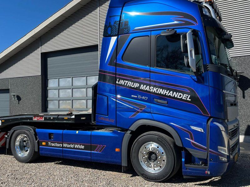 Volvo FH 540 Globetrotter XL, fuld luft affjedring og Alcoa Dura-Brigh