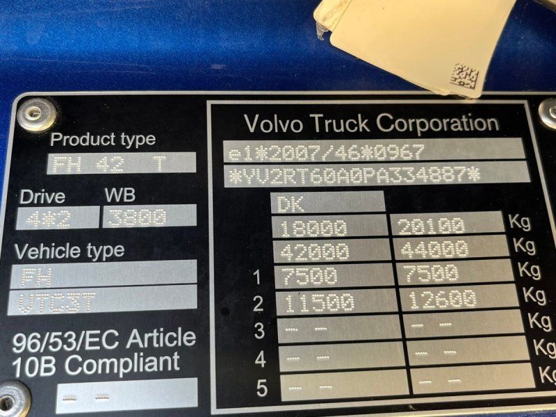 Volvo FH 540 Globetrotter XL, fuld luft affjedring og Alcoa Dura-Brigh