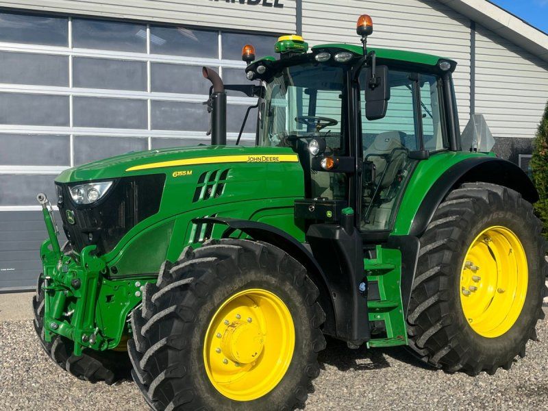 John Deere 6155M KUN 980 timer, med frontlift og evt. GPS