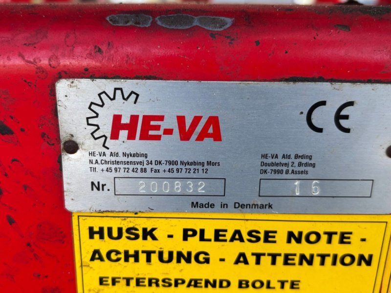 HE-VA Combi Tiller Combi Tiler MK II