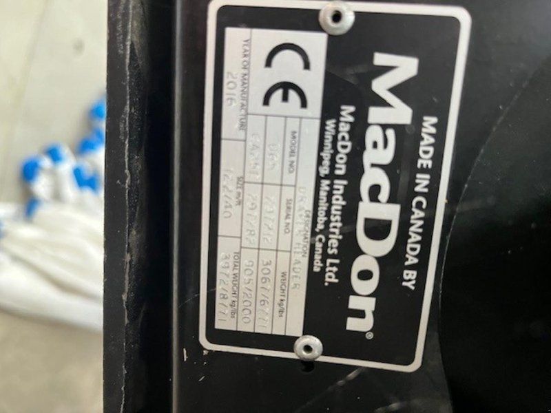 MacDon D65 SEJLSKÆRBORD