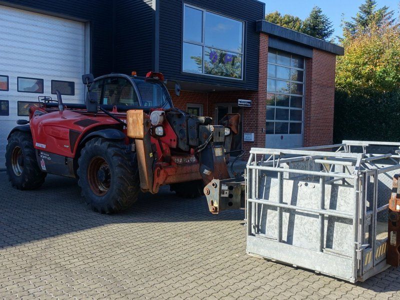 Manitou MT 1840 // Med kurv, gafler, dreje led og trådløs fjernbetjening