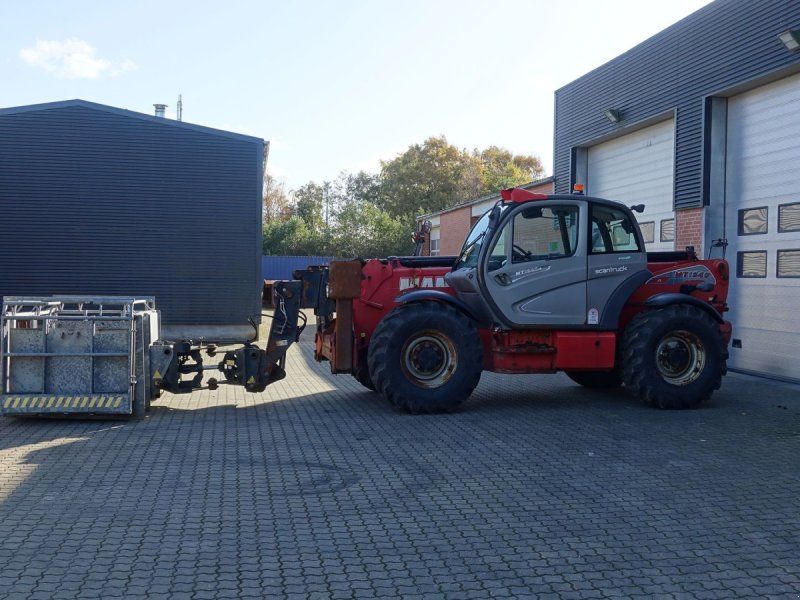 Manitou MT 1840 // Med kurv, gafler, dreje led og trådløs fjernbetjening