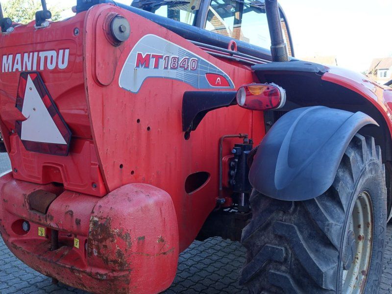 Manitou MT 1840 // Med kurv, gafler, dreje led og trådløs fjernbetjening