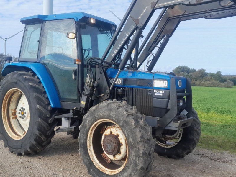 New Holland 7740 SL DP med Ålø 950 frontlæsser  7740 4WD SL DP