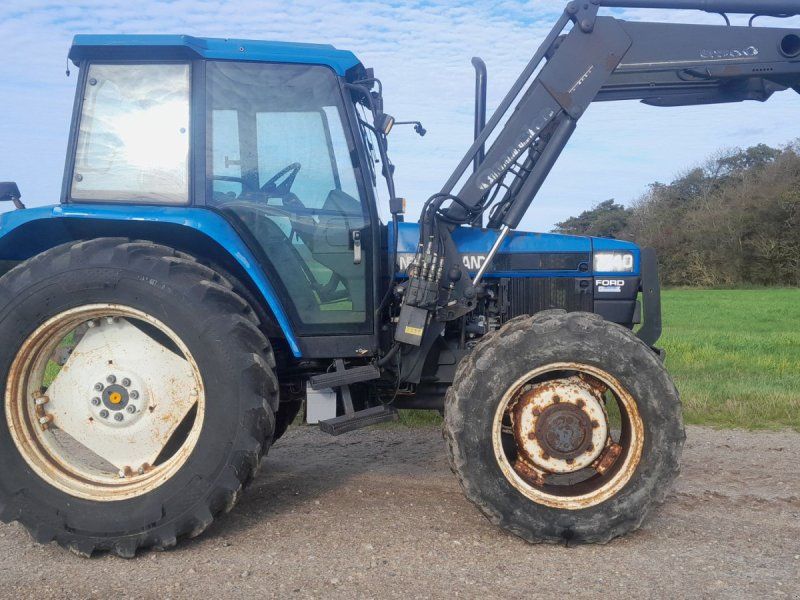 New Holland 7740 SL DP med Ålø 950 frontlæsser  7740 4WD SL DP