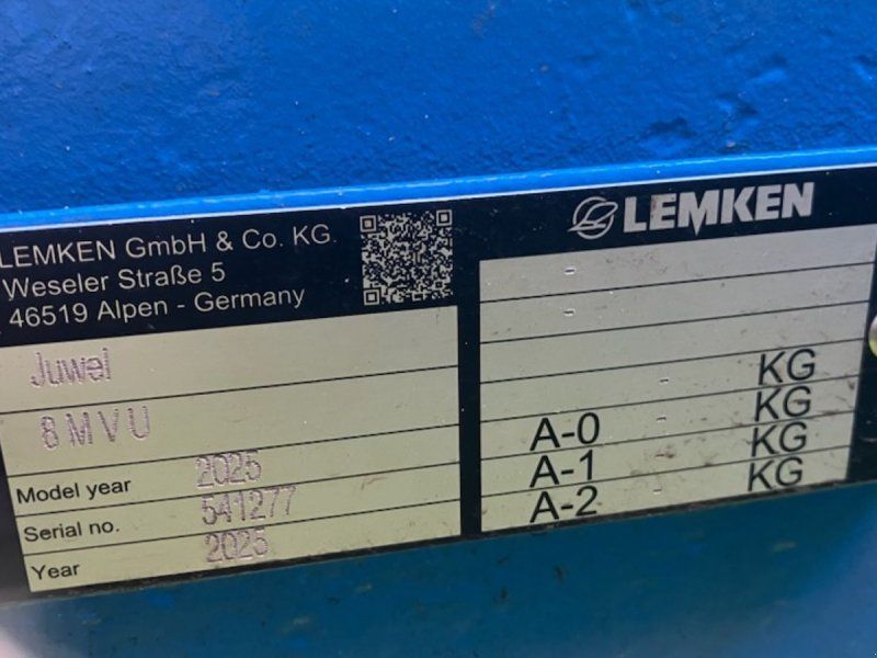 Lemken Juwel 8 M 5 Furet med pakker
