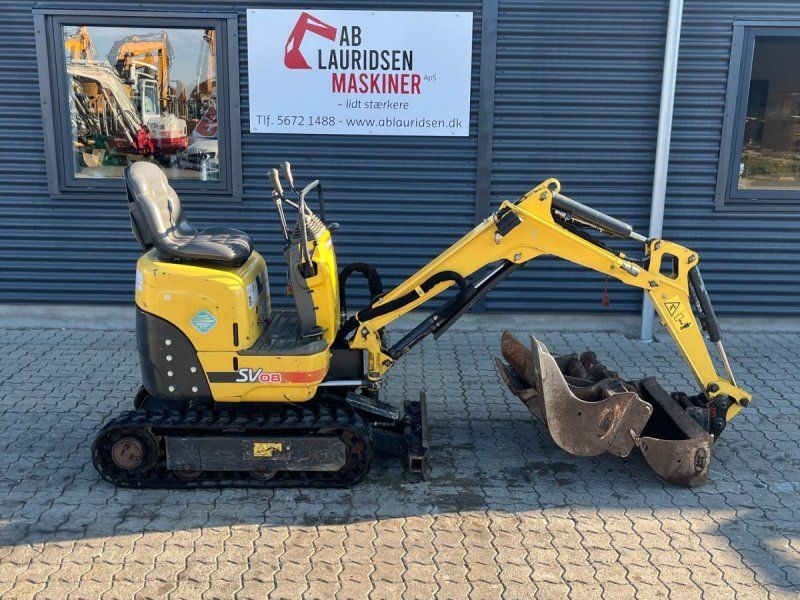 Yanmar SV08 Hurtigskifte 3skovle+gruppetand