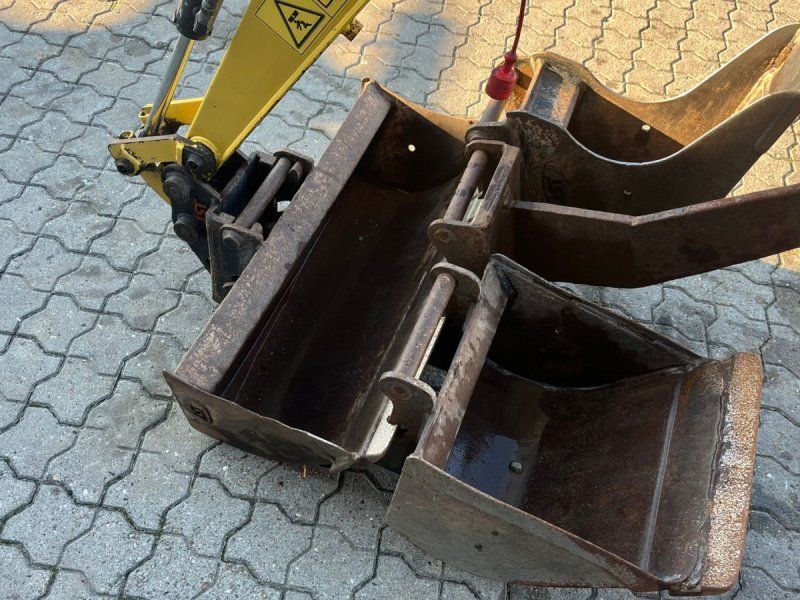 Yanmar SV08 Hurtigskifte 3skovle+gruppetand